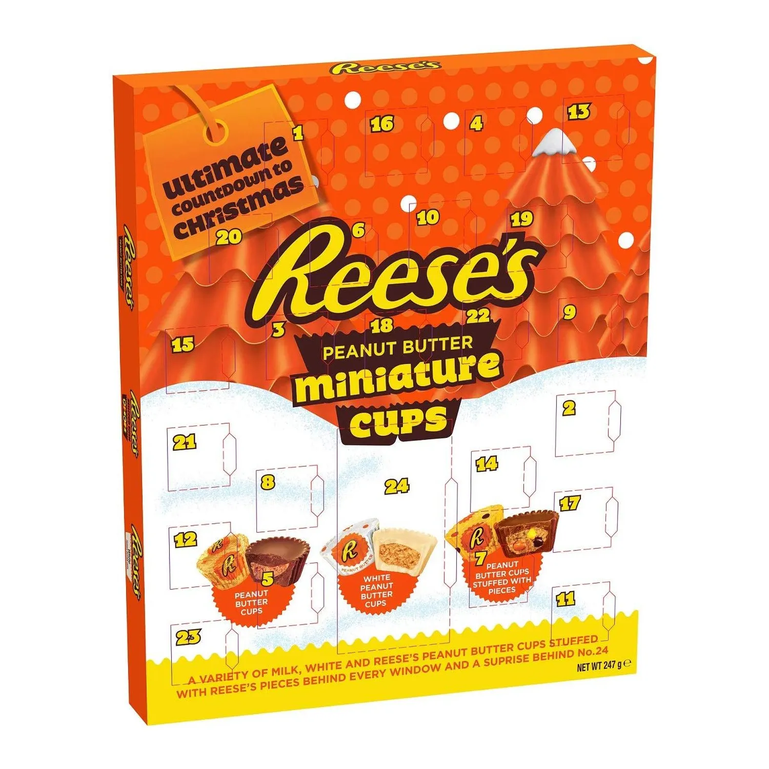 Reese's Peanut Butter Cups Advent Calendar